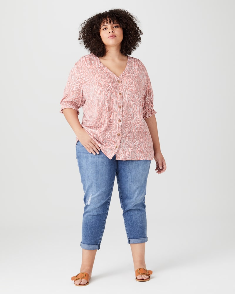 Plus size model wearing  by Meri Skye | Dia&Co | dia_product_style_image_id:136402